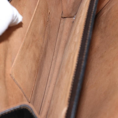 Loewe Barcelona Business Bag Leather, BLACK, LEATHER, Briefcase