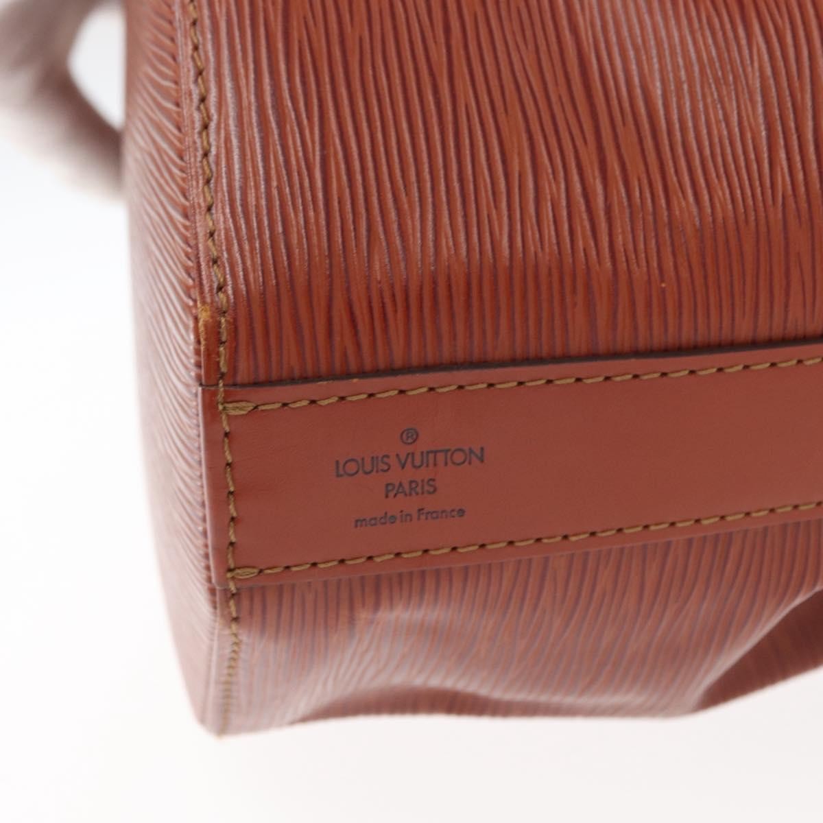 Louis Vuitton Vintage Sac d'Epaule Handbag Epi Leather, BROWN, LEATHER, Shoulder bag