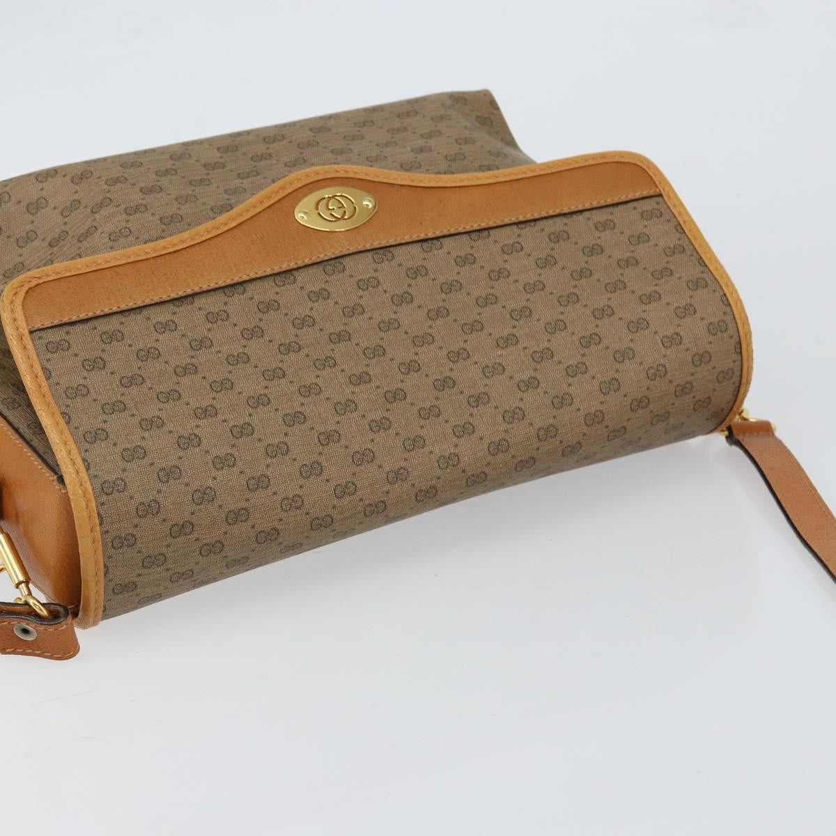 Gucci Micro GG supreme shoulder bag GG canvas, BEIGE, CANVAS, Shoulder bag