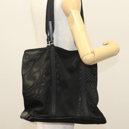 Prada Vintage Tote Nylon, BLACK, NYLON, Tote bag