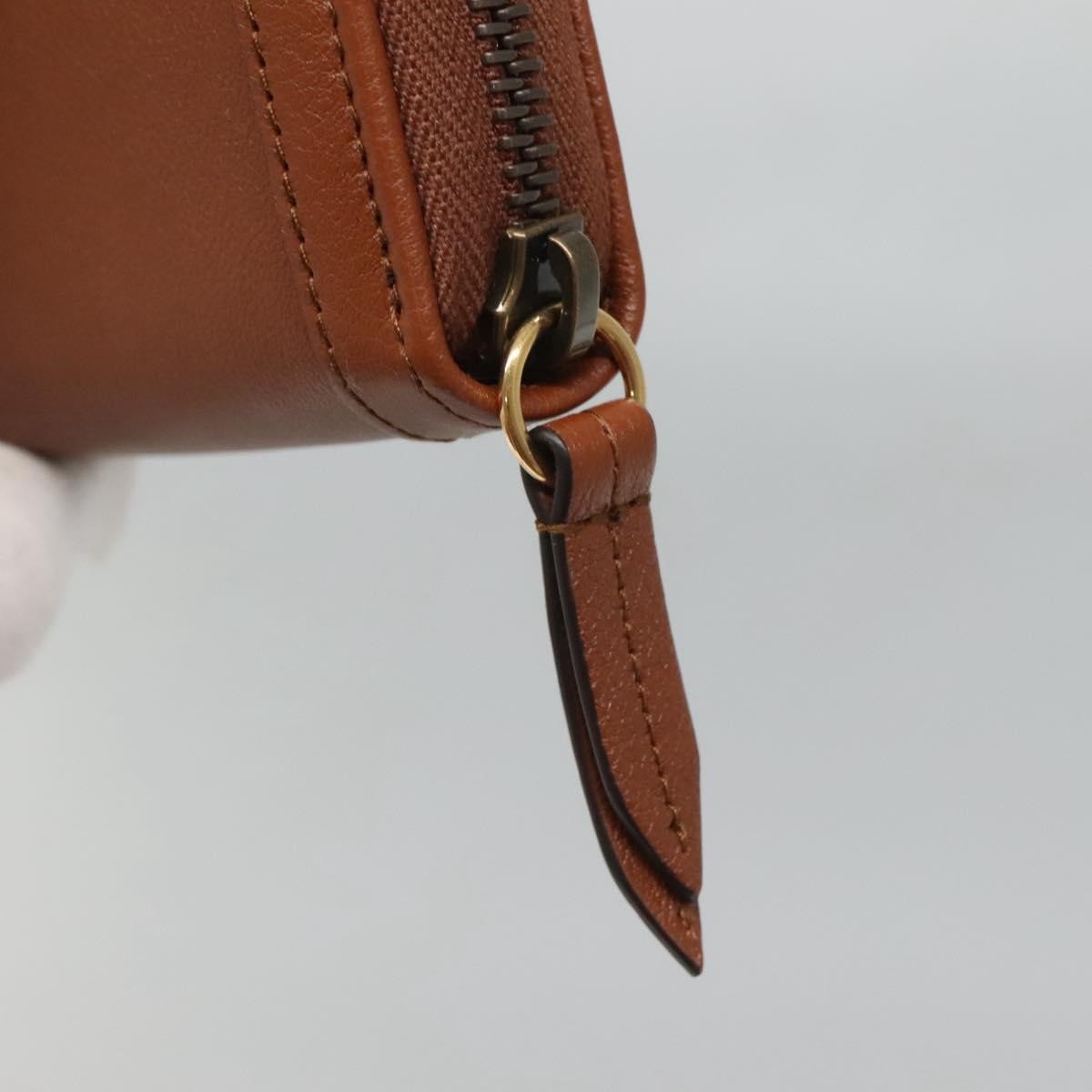 Gucci Diana Zip Around Wallet Leather, BROWN, LEATHER, Wallets