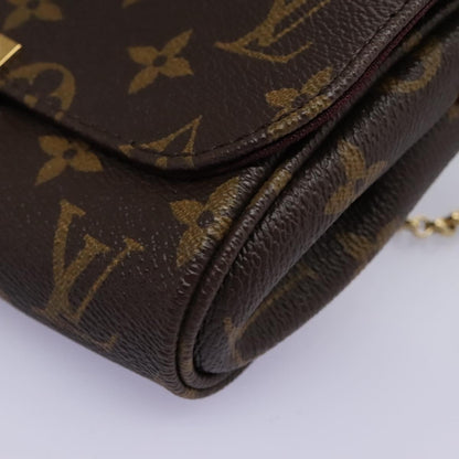 Louis Vuitton Favorite Handbag Monogram Canvas, BROWN, CANVAS, Shoulder bag