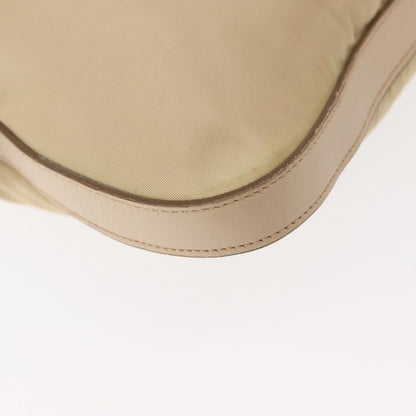 Prada Hobo Tessuto, BEIGE, NYLON, Shoulder bag