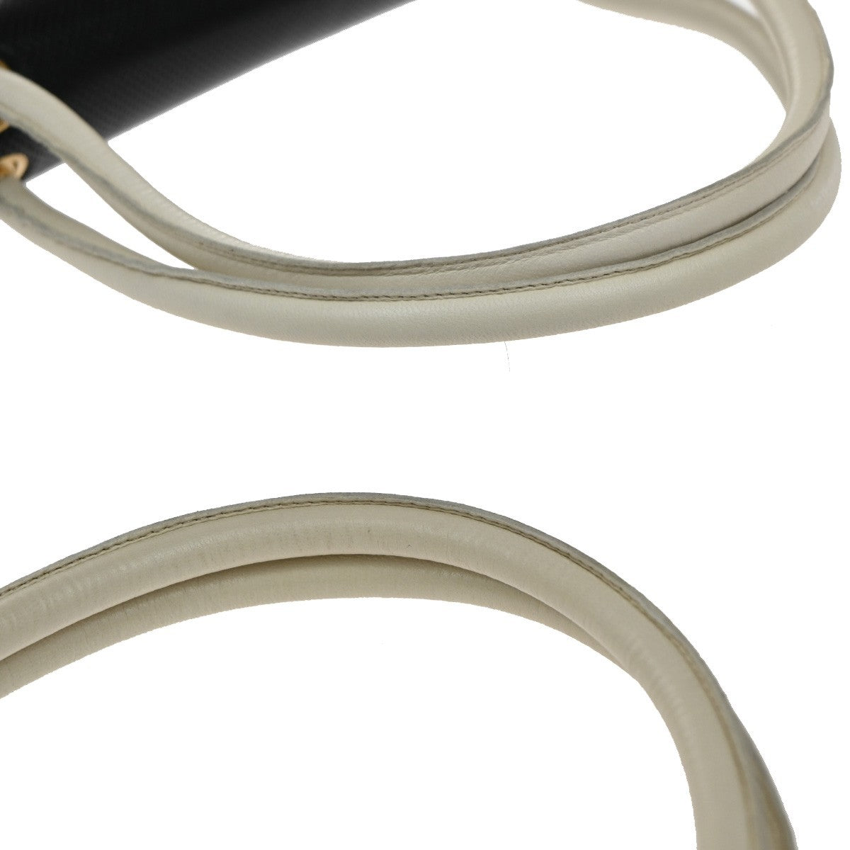 Chanel Flap shoulder Bag Leather, BLACK, LEATHER, Shoulder bag