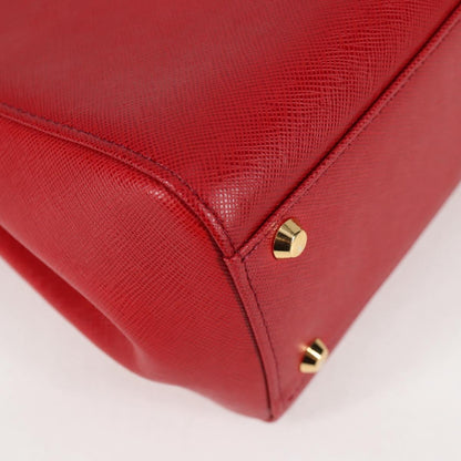 Burberry Vintage Handbag Leather, RED, LEATHER, Handbag