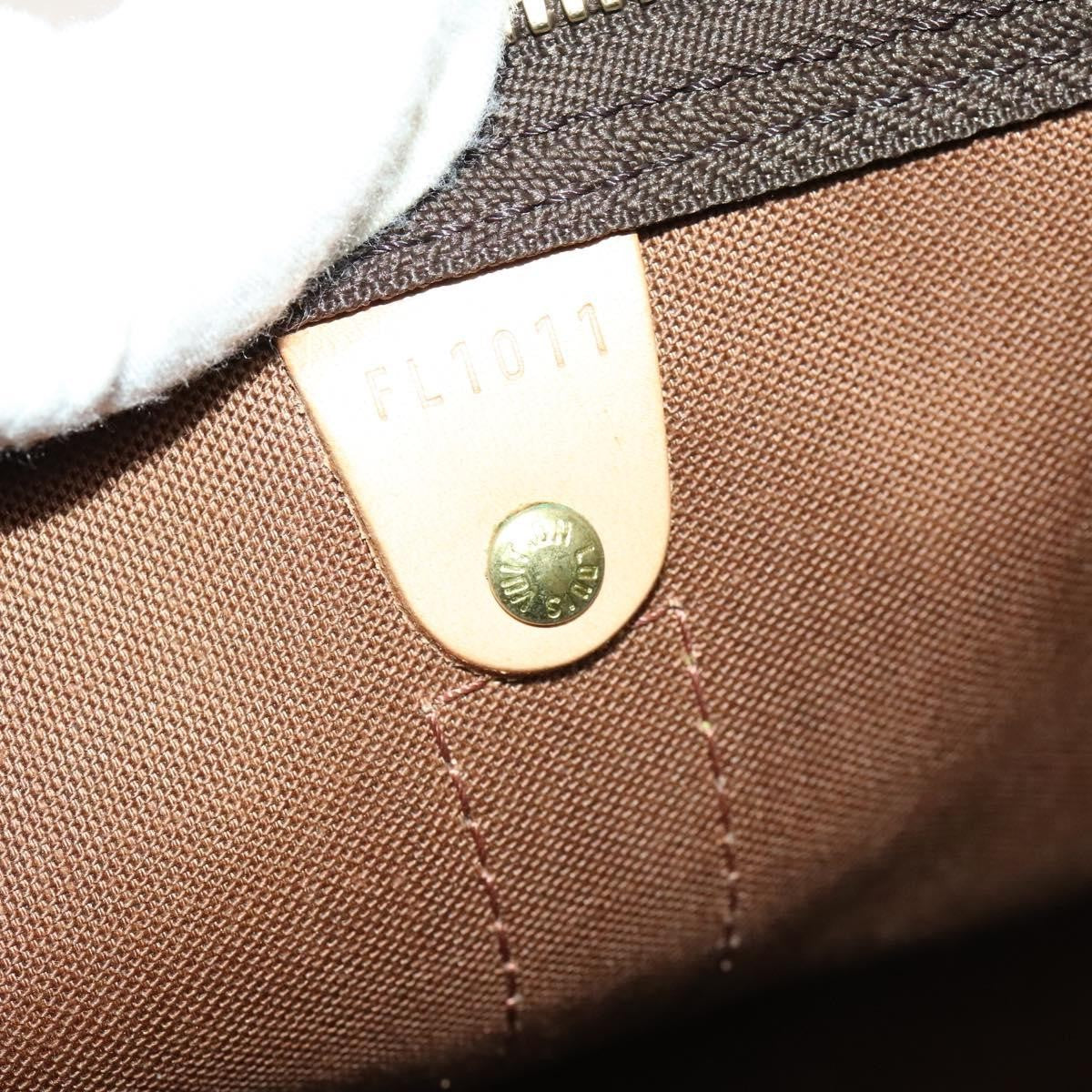 Louis Vuitton Keepall Bag Monogram Canvas, BROWN, CANVAS, Travel bag