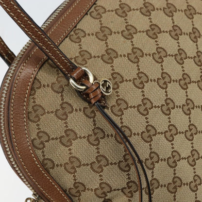 Gucci Bree Dome Tote GG Canvas with Leather, BEIGE, CANVAS, Tote bag