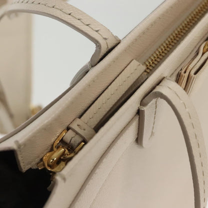 Salvatore Ferragamo Vala tote Leather, BEIGE, LEATHER, Tote bag