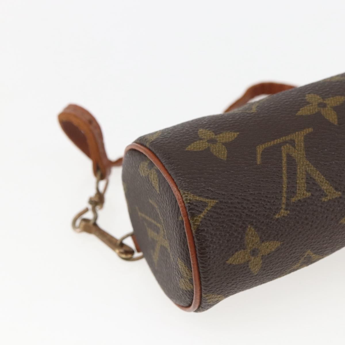 Louis Vuitton Papillon Pochette Monogram Canvas, BROWN, CANVAS, Clutche & pouche