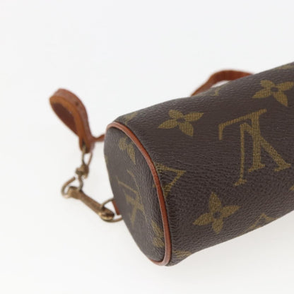 Louis Vuitton Papillon Pochette Monogram Canvas, BROWN, CANVAS, Clutche & pouche