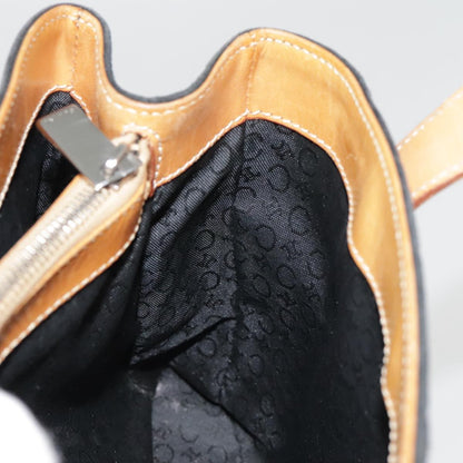 Celine Vintage Macadam Handbag Canvas, BLACK, CANVAS, Handbag