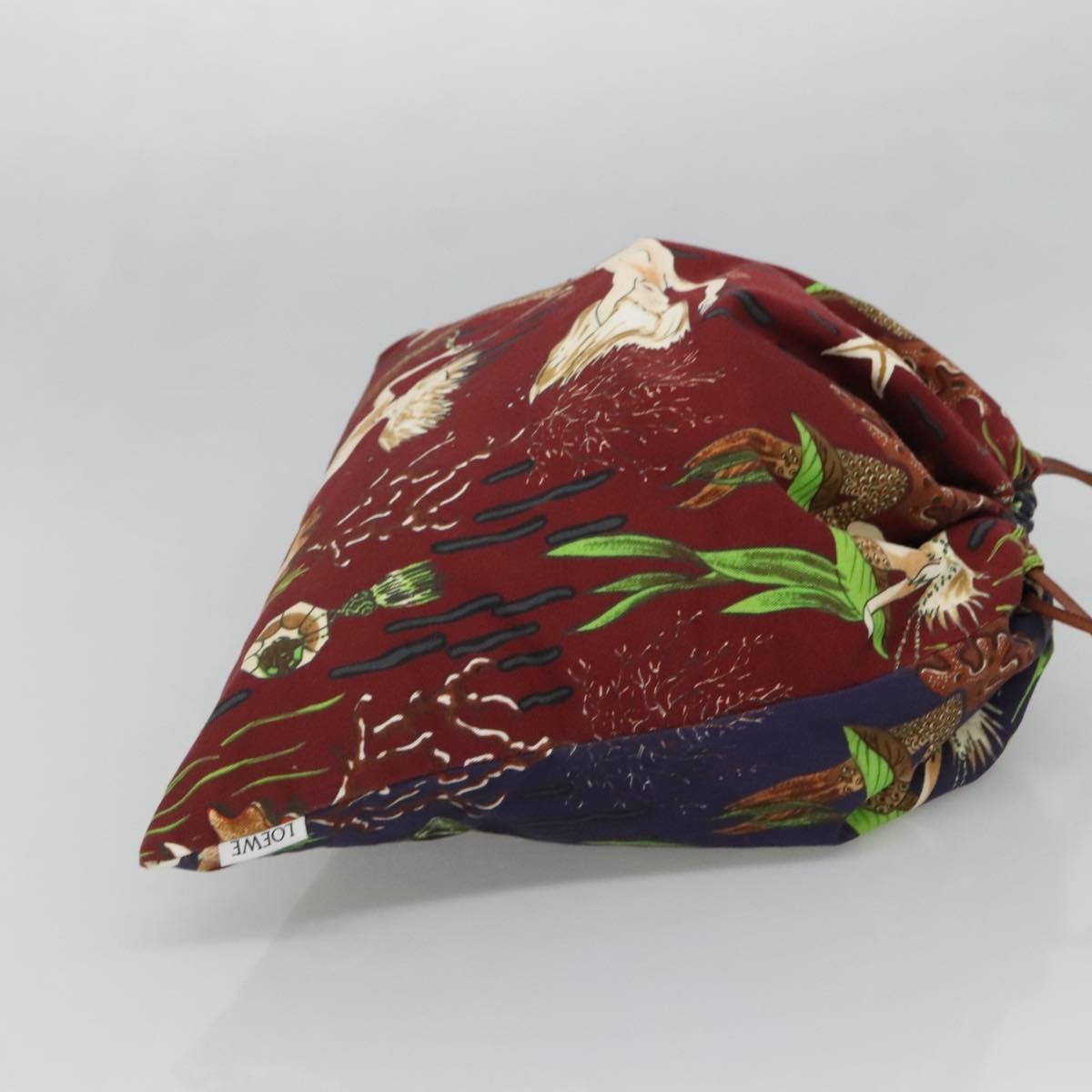 Loewe Paula Drawstring Pouch Printed Canvas, MULTICOLOUR, CANVAS, Handbag