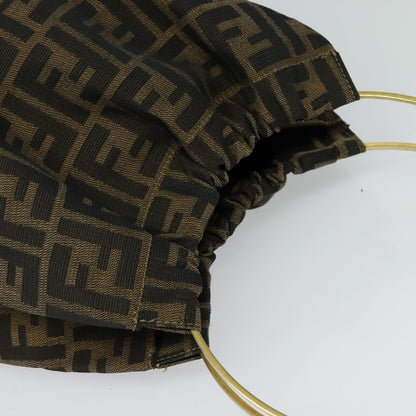 Fendi Zucca Tote bag FF motif, BROWN, CANVAS, Tote bag