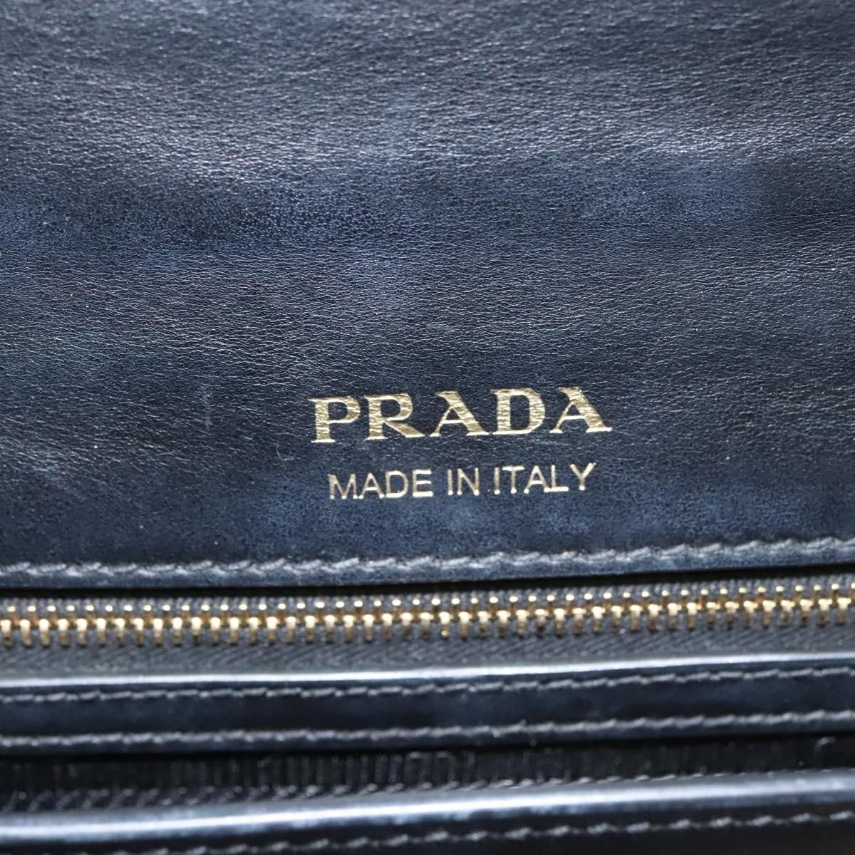 Prada Metal Ribbon Shoulder Bag City Calfskin, GRAY, LEATHER, Shoulder bag