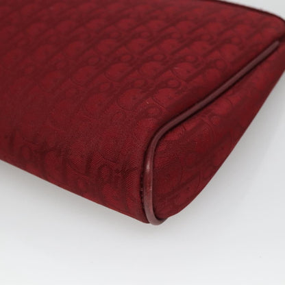 Christian Dior Trotter pouch Canvas, RED, CANVAS, Clutche & pouche