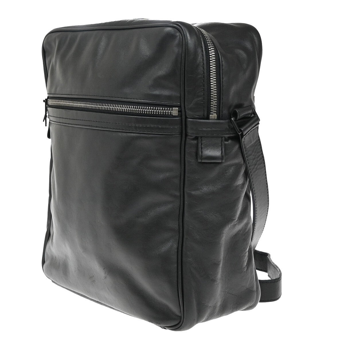 Louis Vuitton Clarkson Messenger Bag Monogram Differ Leather, BLACK, LEATHER, Shoulder bag