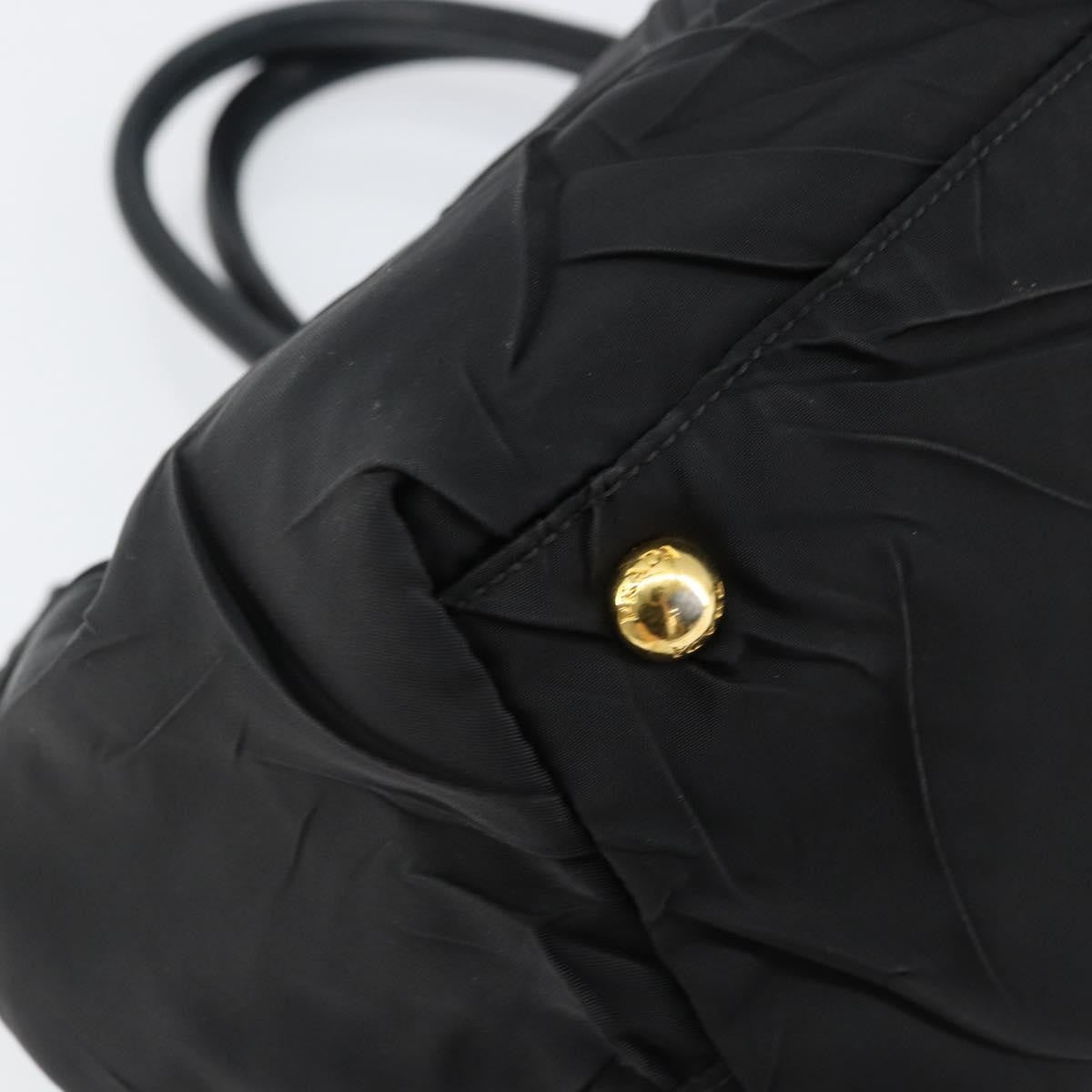 Prada Vintage Handbag Tessuto, BLACK, NYLON, Handbag