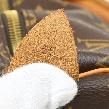 Louis Vuitton Keepall Bag Monogram Canvas, Brown, Canvas, Travel Bag