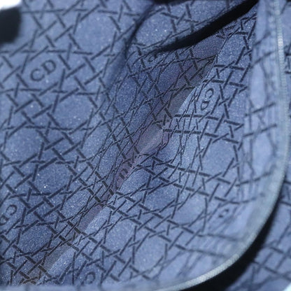 Christian Dior Vintage Lady Dior Bag Cannage Quilt Denim, BLUE, CANVAS, Tote bag