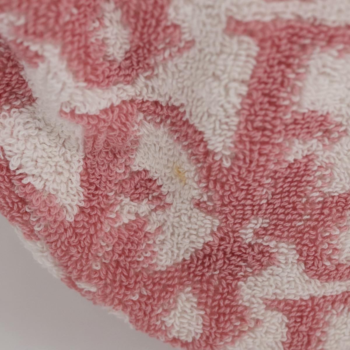 Christian Dior Vintage Trotter Pouch Pile, PINK, COTTON, Clutche & pouche