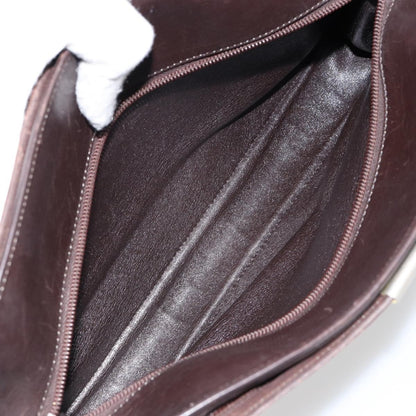 Christian Dior Vintage Trotter Shoulder Bag Canvas, BROWN, CANVAS, Shoulder bag