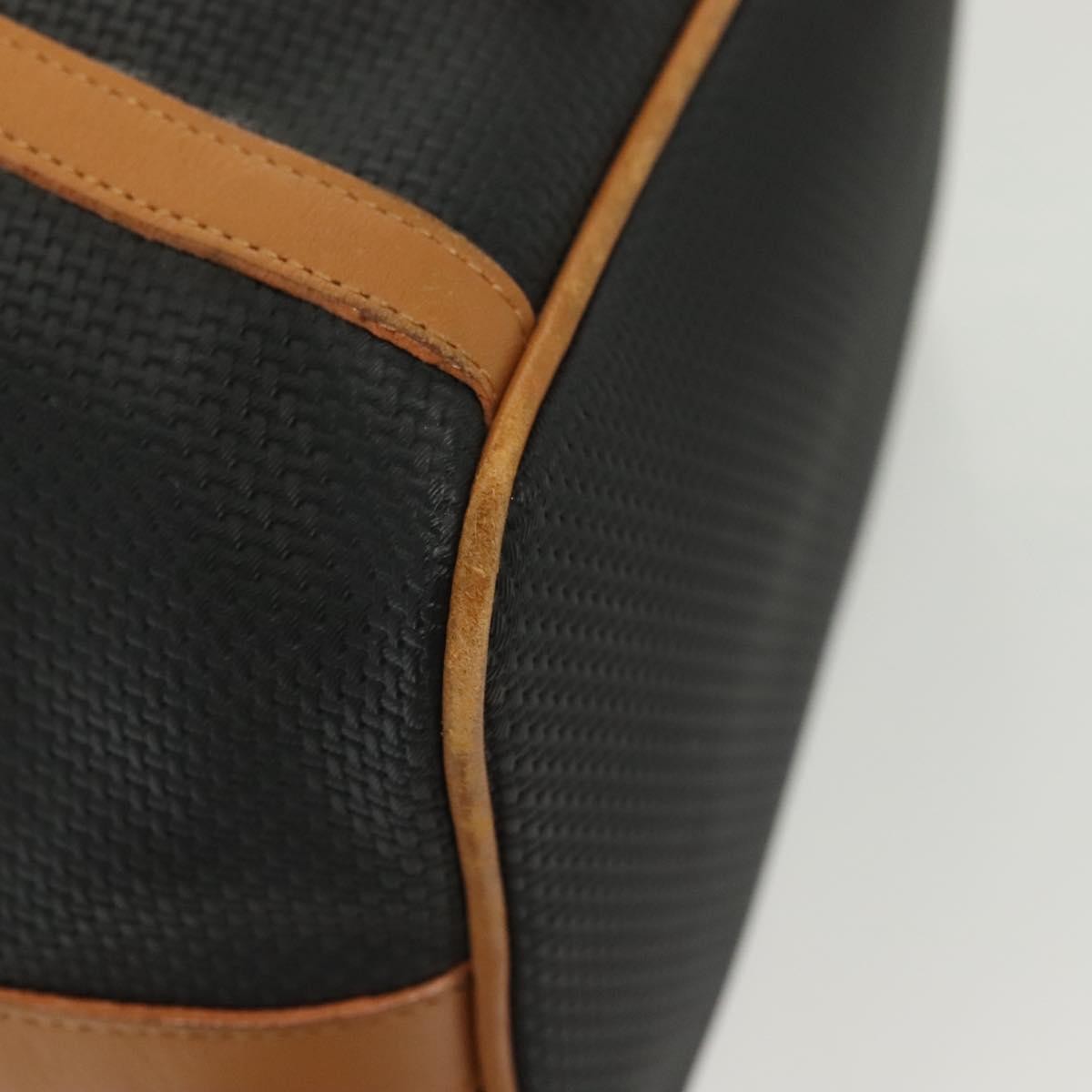 Saint Laurent Vintage Shoulder Bag PVC Leather, BLACK, PVC, Shoulder bag