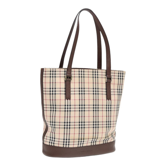 Burberry Nova Check Tote canvas check pattern, BEIGE, CANVAS, Tote bag