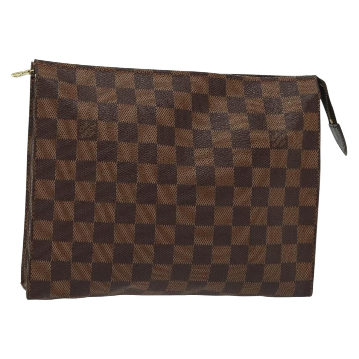 Louis Vuitton Poche Toilette NM Monogram Canvas, BROWN, CANVAS, Toiletry Case