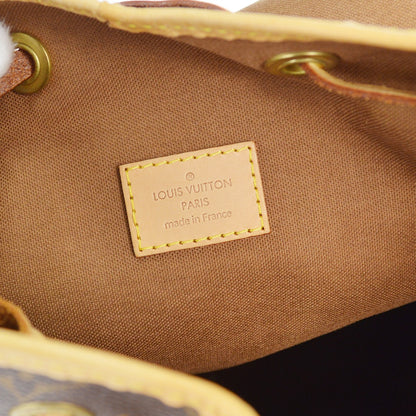 Louis Vuitton Bosphore Backpack Monogram Canvas, BROWN, CANVAS, Backpack