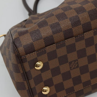 Louis Vuitton Trevi Handbag Damier, BROWN, CANVAS, Handbag
