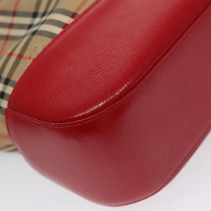 Burberry Nova Check Handbag Nova Check Canvas, BEIGE, CANVAS, Handbag