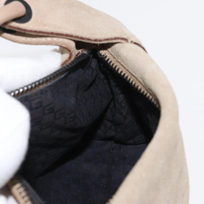 Gucci Vintage Handbag Suede, BEIGE, SUEDE, Handbag
