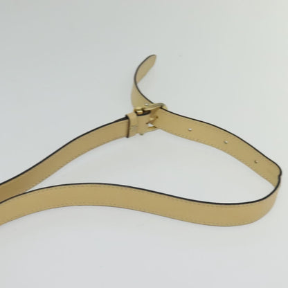 Celine Shoulder Bag Leather, BEIGE, LEATHER, Shoulder bag