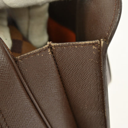 Louis Vuitton Triana Bag Damier, BROWN, CANVAS, Handbag