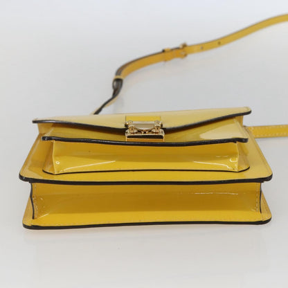 Louis Vuitton Monceau Handbag Vernis, Yellow, Patent Leather, Handbag