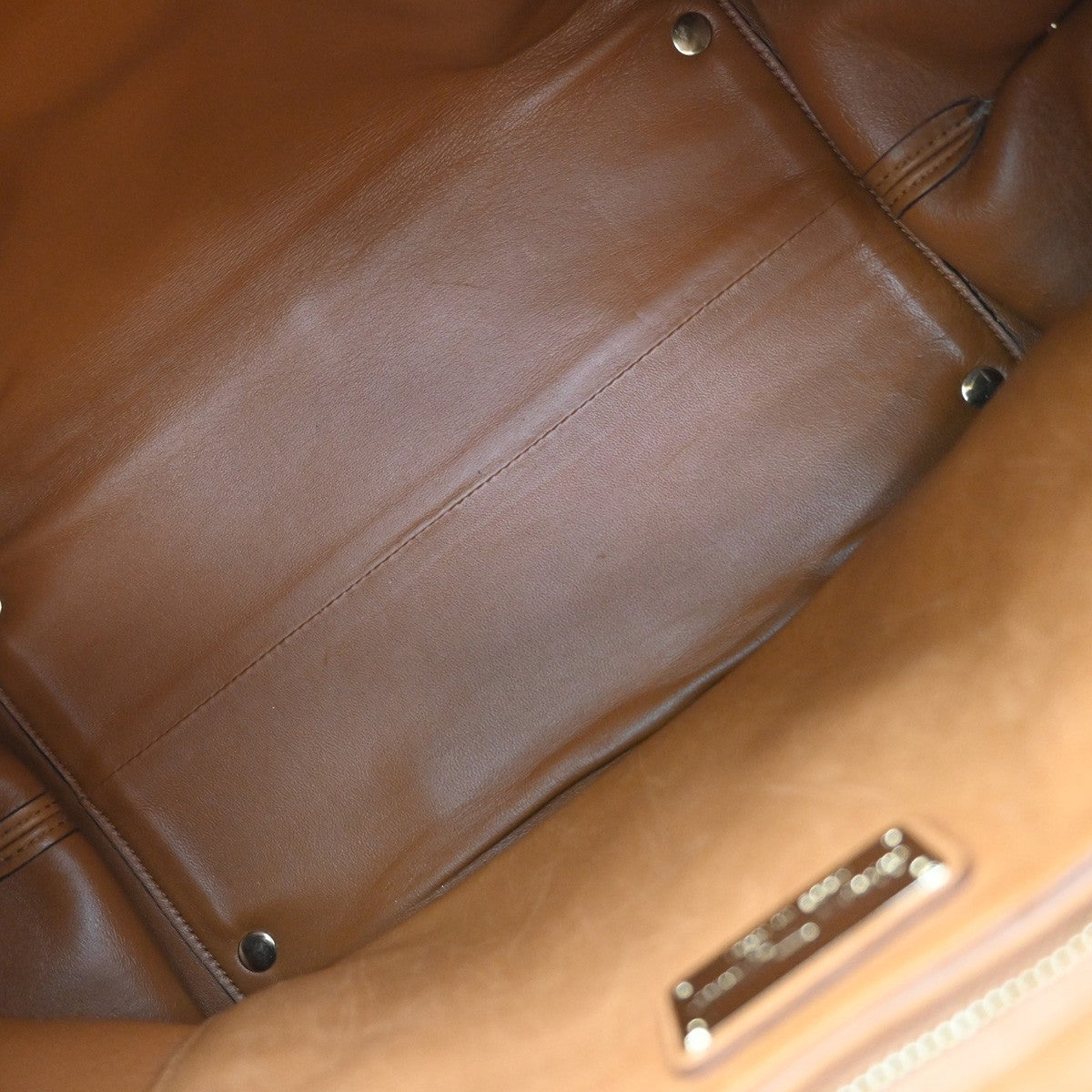 Salvatore Ferragamo Suzanna Satchel Smooth Leather, BROWN, LEATHER, Handbag