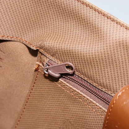 Burberry Vintage Tote Vintage Check Coated Canvas, BEIGE, CANVAS, Tote bag