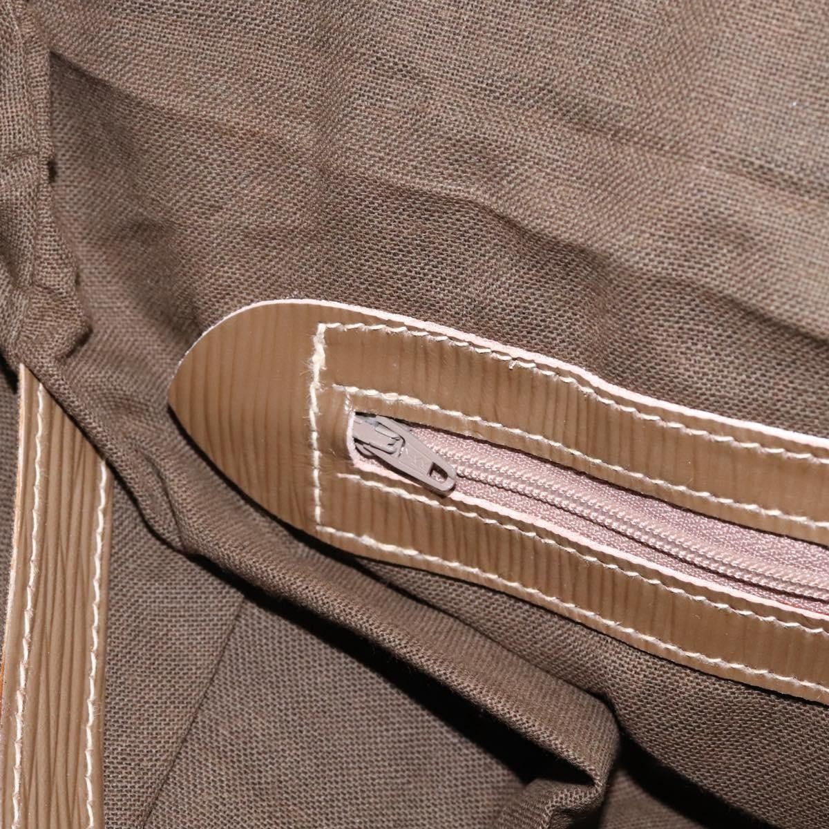 Fendi Boston Zucchino Coated Canvas, BEIGE, CANVAS, Travel bag