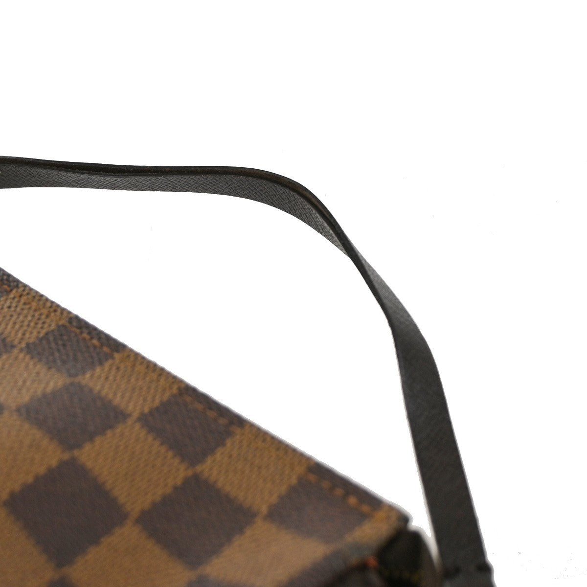 Louis Vuitton Trousse Make Up Bag Damier Canvas, BROWN, CANVAS, Clutche & pouche