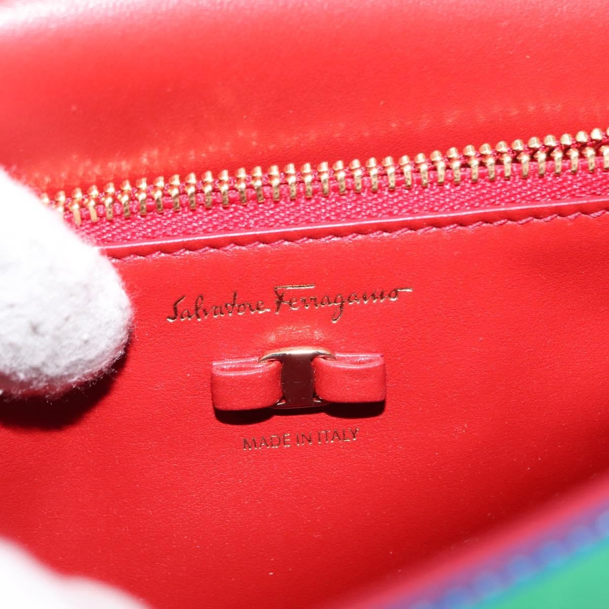 Salvatore Ferragamo Vara Bow Crossbody Bag Leather, MULTICOLOUR, LEATHER, Shoulder bag