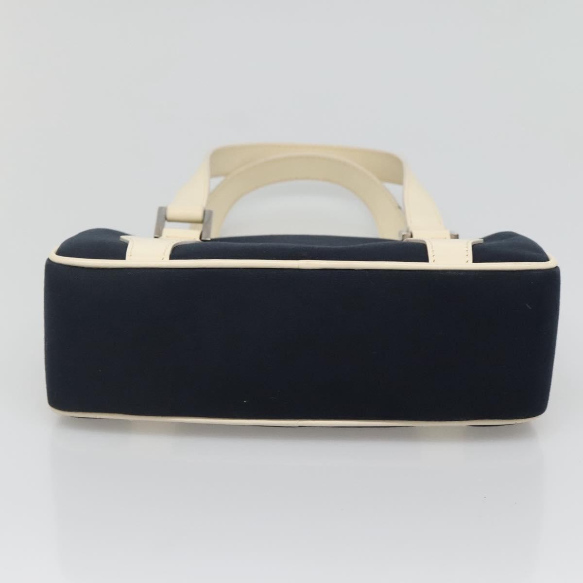 Fendi Vintage Top Handle Bag PVC, NAVY, CANVAS, Handbag