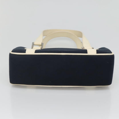 Fendi Vintage Top Handle Bag PVC, NAVY, CANVAS, Handbag