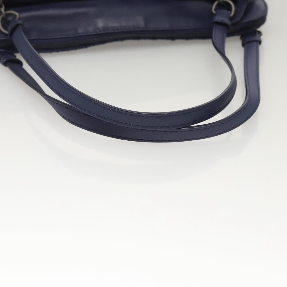 Bottega Veneta Intrecciato Leather, NAVY, LEATHER, Handbag