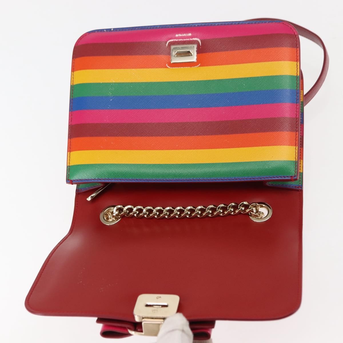 Salvatore Ferragamo Vara Bow Crossbody Bag Leather, MULTICOLOUR, LEATHER, Shoulder bag