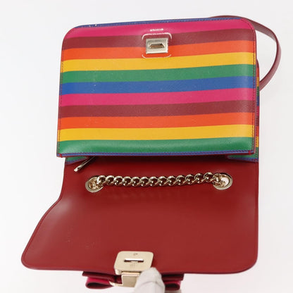 Salvatore Ferragamo Vara Bow Crossbody Bag Leather, MULTICOLOUR, LEATHER, Shoulder bag