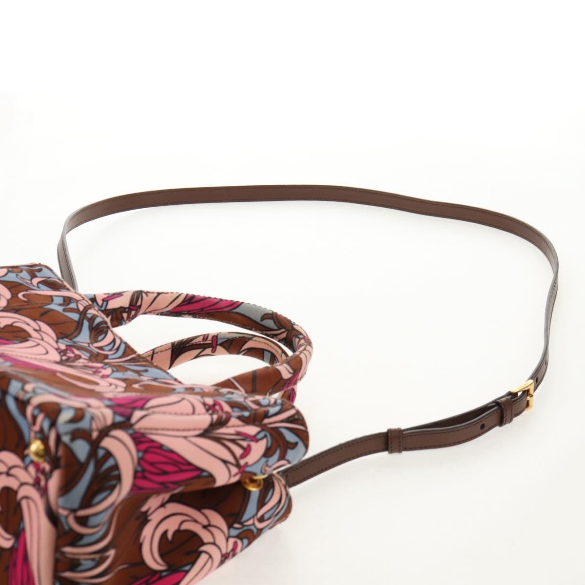 Prada Canapa Open Tote Canvas, MULTICOLOUR, CANVAS, Tote bag