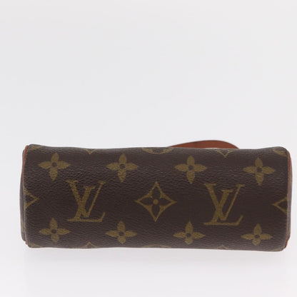 Louis Vuitton Papillon Pochette Monogram Canvas, BROWN, CANVAS, Clutche & pouche