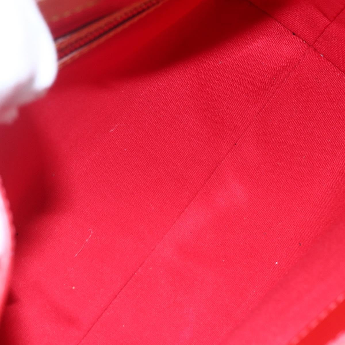 Louis Vuitton Reade Handbag Monogram Vernis, RED, PATENT_LEATHER, Handbag