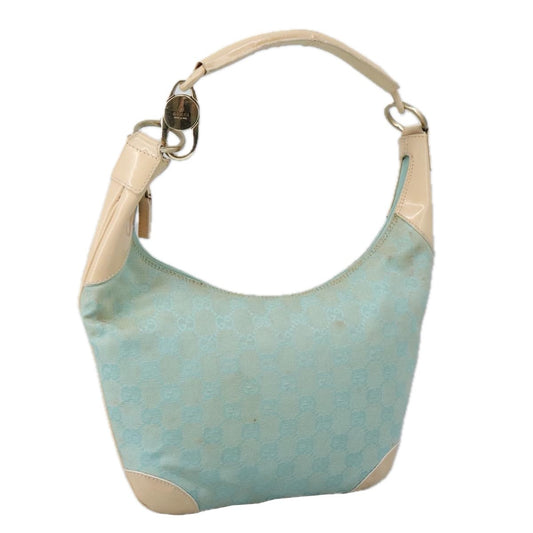 Gucci Vintage Hobo GG Canvas, BLUE, CANVAS, Shoulder bag