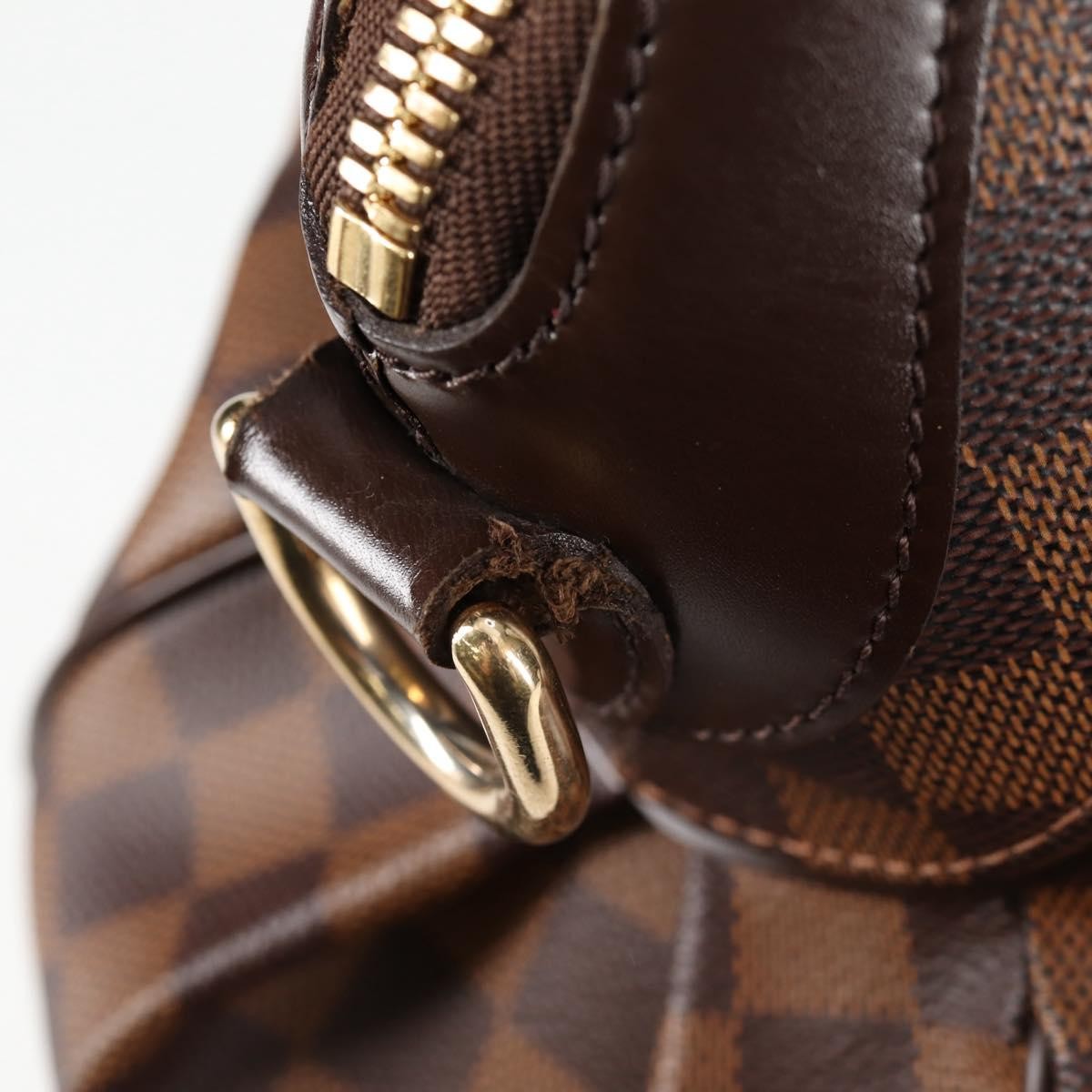 Louis Vuitton Trevi Handbag Damier, BROWN, CANVAS, Handbag